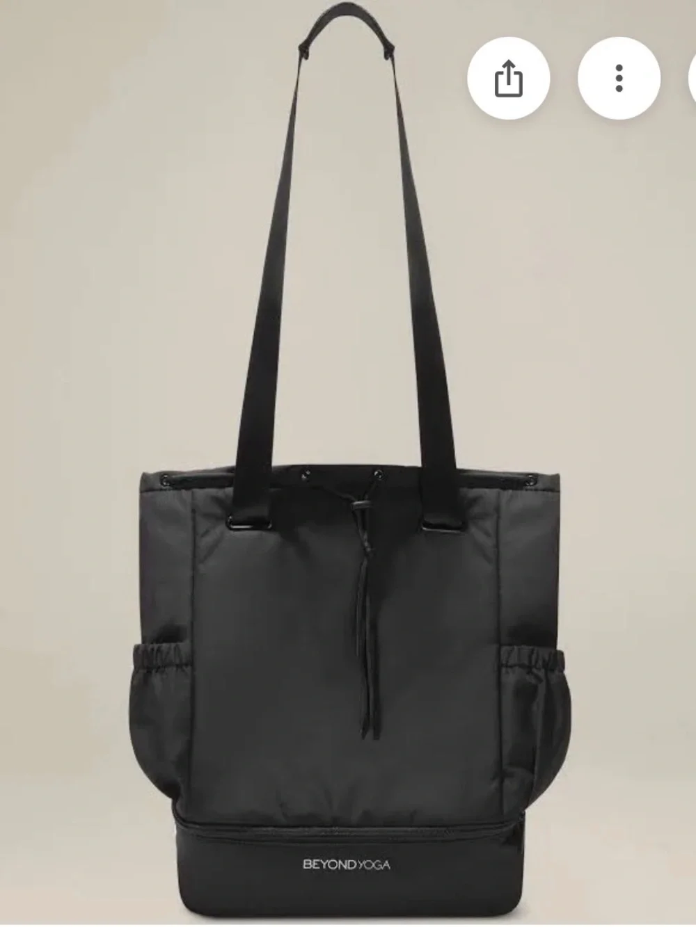 Beyond Yoga sleek black